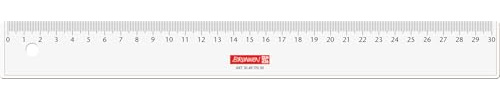 BRUNNEN Lineal | 30 cm, glasklar