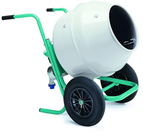 Imer - Bétonnière brouette 0.3 kW cuve acier - Rollbeta