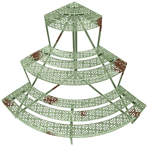 Fallen Fruits IH016 Corner Etagere, green
