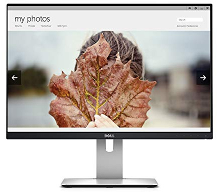 Dell U2415 UltraSharp 24 Inch WUXGA (1920x1200) 16:10 Monitor, 60Hz, IPS, 6ms, Ultrathin Bezel, 99% sRGB, 3x DisplayPort, 2x HDMI, 5x USB, Adjustable Stand (Height,Pivot,Swivel,Tilt), 3 Years Warranty