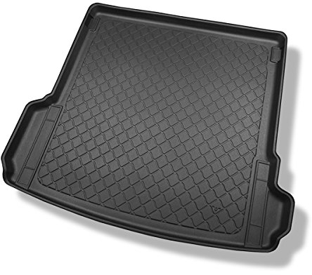 Mossa - Kofferraumwanne kompatibel mit Audi Q7 4M SUV (06.2015- ) - Kofferraummatte rutschfest Schutzmatte - G