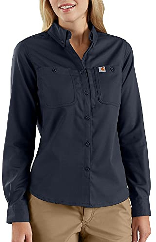 Carhartt Rugged Professional Long-Sleeve Shirt Camicie Donna