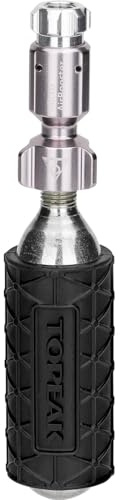 Topeak Micro Airbooster 16 G, Unisex, für Erwachsene, Schwarz (schwarz), 4,6 x 2,2 x 2,2 cm.