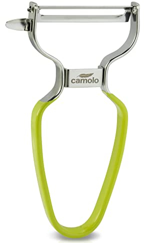 Sparschäler Gemüseschäler Universalschäler Edelstahl Ultrascharf Kartoffel Schäler (Grün)