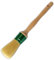 Quercos. Brocha Prensada - Brochón Redondo Virola Verde - Brocha Cerda Natural 33% - Mango de Madera, Pincel de Pintor, Acabado Profesional, Bricolaje, decoración, renovación (Nº 10)