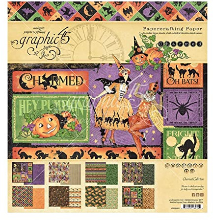 Graphic 45 - Collection Pack - Charmed 8x8 Paper Pack