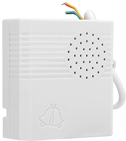 Haustürklingel doorbell wired kostensparende robuste DC 12V feuerhemmende kabelgebundene Türklingel ABS mit eingebautem Lautsprecher für Hotel für Zuhause Druckknöpfe