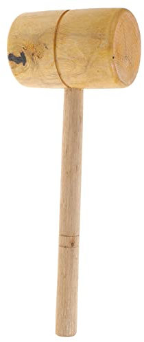 IWOWHERO Woodworking Hammer Solid Wood Mallet Professional Hand Tool for Carving Wood for Woodwork Large Wooden Hammer for