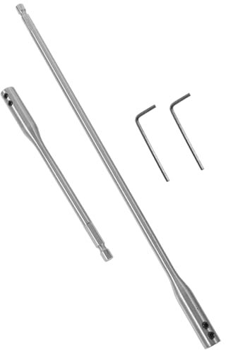 WHAMVOX Bohrerverlängerung Set Stange Mit Schlüssel Für Bohrerhandwerkzeug Bohrerverlängerungssatz Bohrerverlängerungssätze