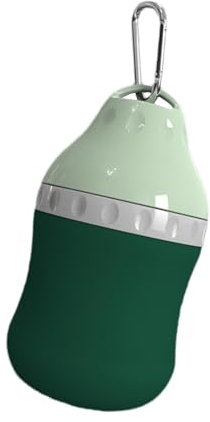 Botella de agua para perros portátil, cuenco de agua portátil para perros | Vaso de viaje para gatos con mosquetón - Suministros para mascotas de 400 ml, botella de agua portátil para perros,