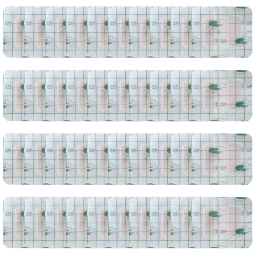 Wasserfeste Pflaster 40 Stück Duschpflaster Wasserfest Wasserdicht Duschpflaster 6x7cm Wasserfestes Pflaster Steril Transparent Pflaster Wasserfest Zum Duschen Sport Treiben Baden