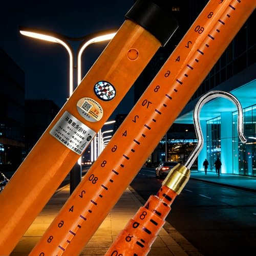 Isolierte Messlatte Isolierte, Höhenverstellbare Messstange für die Straßenbeleuchtungswartung, Professionelles Messgerät für den Stadtbau, Messstange(10 m(32.8 ft))