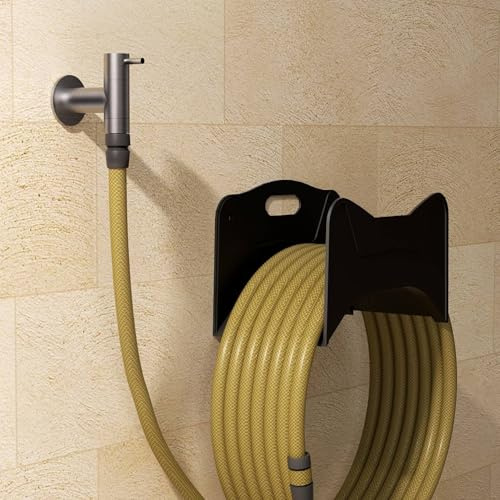 IMEX - Grifo de Jardín Universal de Acero Inoxidable S.316 | Grifería Auxiliar de Jardín con Anclaje Rosca de 1/2 | Grifo de Exterior para Manguera con Conexión DN16 Incluida | Serie Arches