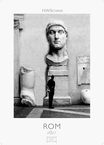 Rom schwarz-weiss Kalender 2027 – Wandkalender | Fotokalender Italien 29x21cm - . mit Historischen Motiven - Perfekt für Kunst, Architektur & Rom-Liebhaber