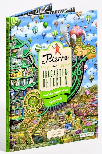 Pierre, der Irrgarten-Detektiv, und die mysteriöse Pyramide: Suchbilderbuch im XXL-Format für Kinder ab 6 mit fantastischen Irrgärten zum Rätseln und Knobeln