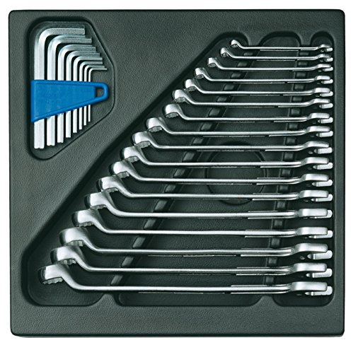 GEDORE Ring-Maulschlüssel-Satz in 2/3 ES-Modul, 1 Stück, 1500 ES-1 B