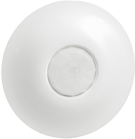 Legrand 048899 Détecteur de Mouvement Autonome Eco1 3 Fils, Neutre IP41, Fixation au Plafond en Encastré ou Saillie