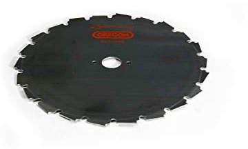Oregon Sägeblatt 200 mm, mit 20 mm Lochdurchmesser | zum Schneiden von dichtem Gestrüpp wie Stämmen und Büschen, EIA-Typ für Motorsensen und größere Freischneider ab 30 ccm