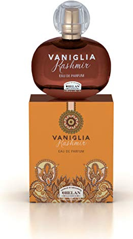 Helan, Vanilla Kashmir - Süßes und Sinnliches Parfum Damen, Gourmand Parfüm Frauen mit Vanille, Geschenke für Frauen Orientalisches Parfüm, Parfums Made in Italy, 50 ml