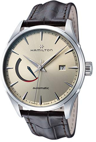 Hamilton Orologio da polso da uomo, analogico, automatico, Jazzmaster Swiss Made