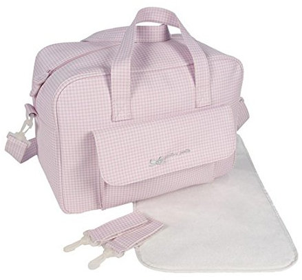Pasito a Pasito Canastilla Bohemian - Bolsa, unisex, color rosa