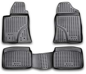 Element Gummimatten Passgenaue Fußmatten Toyota Avensis 2003-2009 4tlg
