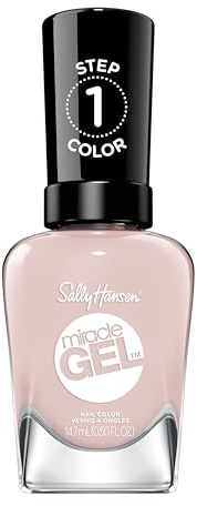 Sally Hansen Miracle Gel, Tutu The Ballet, Gel-Like Nail Polish, NO UV Light Required, Chip-Resistant, Long Lasting - Up to 8 days, Easy to Use, Salon Quality Results, Vegan Formula, 14.7ml