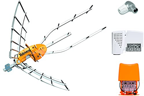 Kit Creado por Tecnovoz. Nueva Antena Ellipse 148922 + Amplificador 561621 + Fuente 24V + Conectores (2ª Dividendo Digital (LTE700)
