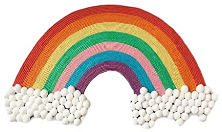 Katzen Kratzbrett Langlebiges Sisalseil Katzenkratzbrett Regenbogenform Katzenkratzer Sommer Katzenbett Katzenkratzer Für Den Innenbereich Schützt Teppiche und Sofas