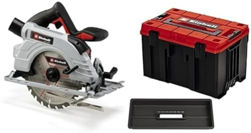 Einhell Professional Akku-Handkreissäge TP-CS 18/190 Li BL-Solo Power X-Change (18 V, Ø190 mm Sägeblatt, Brushless, 65 mm Schnitttiefe, werkzeuglose Einstellung, ohne Akku, inkl. E-Case)