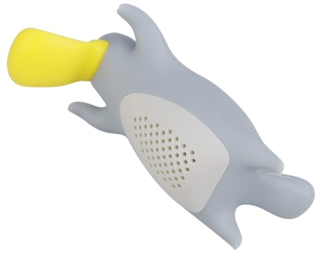 MAGICLULU Silicone Tea Strainer Animal Tea Infuser Reusable Loose Leaf Filter Diffuser Grey Kitchen Accessories for Lovers