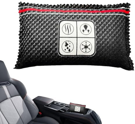 Absorbedor de humedad del coche, absorbente de humedad del armario - Bolsas desecantes de silicona para automóvil,Removedor de condensación de coche reutilizable, bolsa de deshumidificador