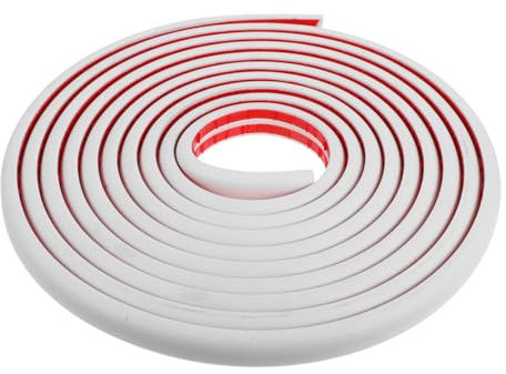 jojofuny White Wire Cover Pvc Self Adhesive Cord Cover Large Capacity for Cable Management for Homes and Offices Blend Seamlessly with Interior Decor