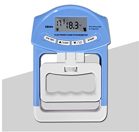Dinamometro digitale mano dinamometro misuratore di forza di presa Misurazione automatica presa mano potenza 90,7 kg N/kg/lb/oz.