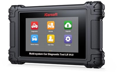 iCarsoft LR V4.0 Full Systems - Herramienta de escaneo de diagnóstico bidireccional para la mayoría de Land Rover/Jaguar y otros 2 modelos de automóviles desde 1996-2023, escáner OBD2 automotriz hasta