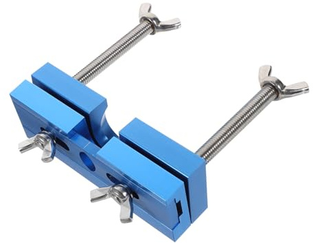 OFFSCH Trompeten Mundstück Ziehwerkzeug Verstellbar Puller Tool für Blechblasinstrumente mit Robustem Metall Einfache Handhabung Stilvolles Design in Blau Geeignet für Trompete und