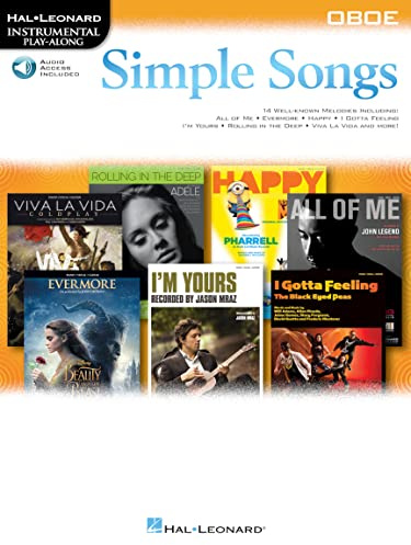 Simple Songs: Oboe (Hal Leonard Instrumental Play-Along): With Downloadable Audio