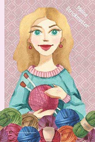Meine Strickmuster: Blanko Strickmuster Notizbuch Strickpapier Wolle Bobbel Garn Design Stricken Häkeln Handarbeit Geschenk - 110 Seiten 2:3 Softcover ... Idee für Strick- und Häkel-Begeisterte.
