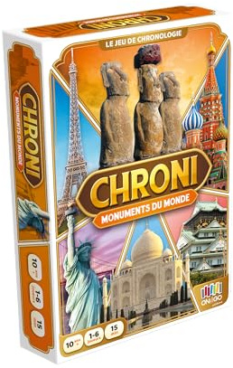 Chroni Monuments du Monde, chronologie, 1-6 joueurs dès 10 ans