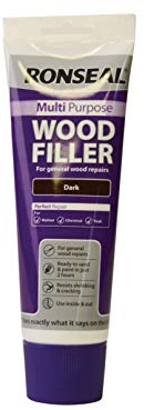 Ronseal MPWFD325G 325g Multi-Purpose Wood Filler Tube - Dark