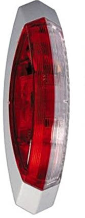 HELLA 2XS 008 479-057 Umrissleuchte - Begrenzungsleuchte - Anhänger - Wohnwagen - Halogen - 24V - Anbau - ECE - rechts/seitlicher Anbau