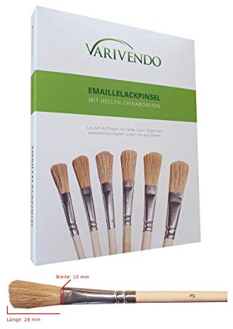 24 Pinsel Emaillelackpinsel 10/0