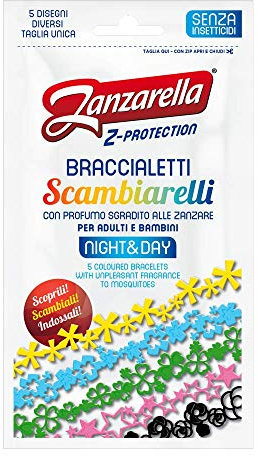 Zanzarella Braccialetti Scambiarelli, 5 Pezzi