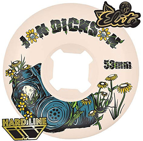 OJ Dickson Reaper Hardline 99a Skateboard-Räder, 53 mm, Weiß