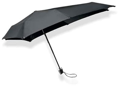 senz ° mini foldable storm umbrella pure black