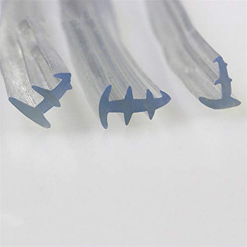 PYouo - Franja de sello a prueba de viento y agua para ventana de aluminio aleación, PVC