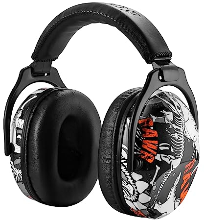 HOCAZOR Gehörschutz Kinder, Passiver Kapselgehörschutz mit Längenverstellung, Lärmschutz Kopfhörer Kinder mit Autismus für Konzert, Feuerwerksshow, NRR 22dB/SNR 27dB-Schwarz