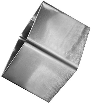 Square Mousse Mold Stainless Steel Cake Ring Anniversary Birthday Cake Baking Pans English Muffin Rings Mousse Cutter Cake Molds Dessert Rings Pastry Mould Baking Tool