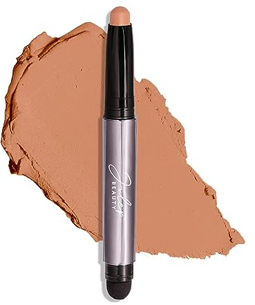 Julep Eyeshadow 101 Crème-to-Powder Eyeshadow Stick (Ochre Matte) Long-Lasting, Waterproof Eye Shadow - Blendable, Crease-Proof with Built-In Smudger