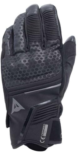 Dainese Tempest 2 D-dry® Short Gloves Guantes de Invierno para Moto, Touring, Impermeables, Pantalla Táctil Hombre (Pack de 1)